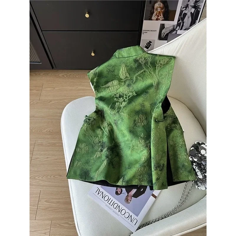 Autumn Streetwear Women Vest Harajuku Cardigan Ladies Tops Casual - Image 3