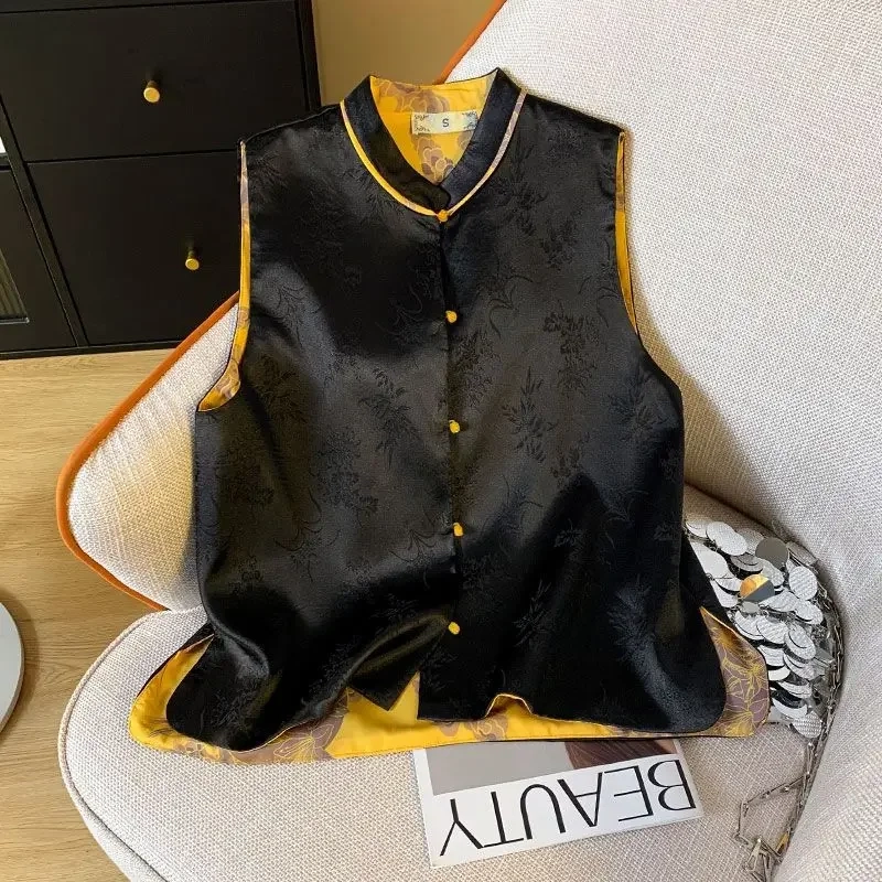 Autumn Streetwear Women Vest Harajuku Cardigan Ladies Tops Casual - Image 32