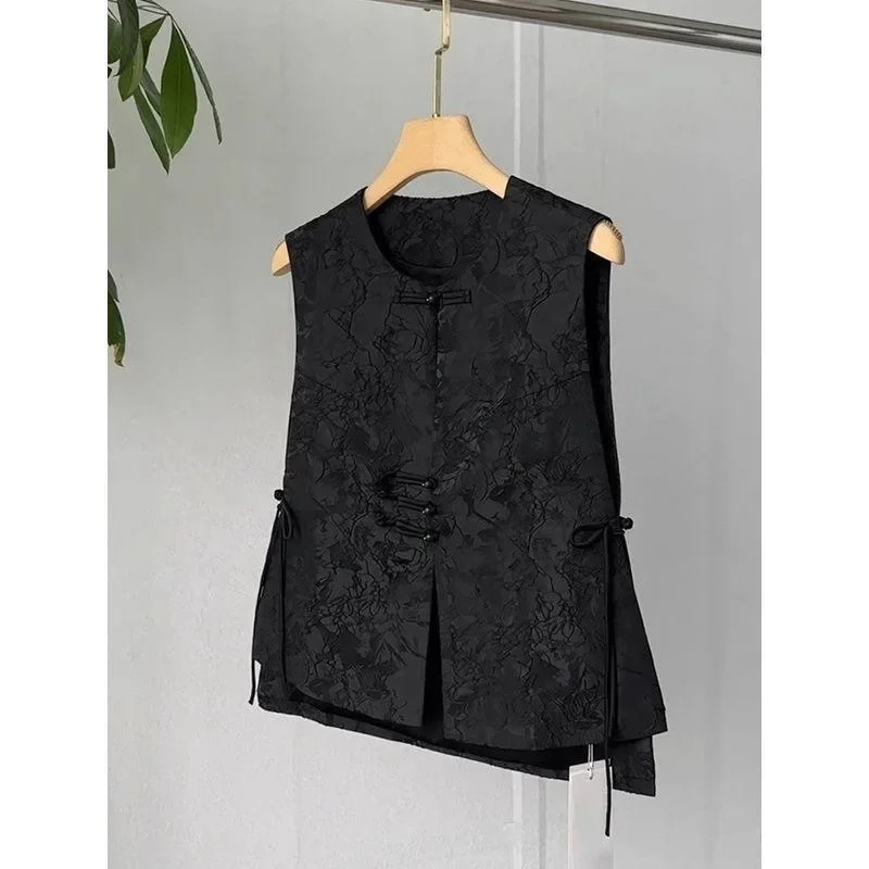 Autumn Streetwear Women Vest Harajuku Cardigan Ladies Tops Casual - Image 27