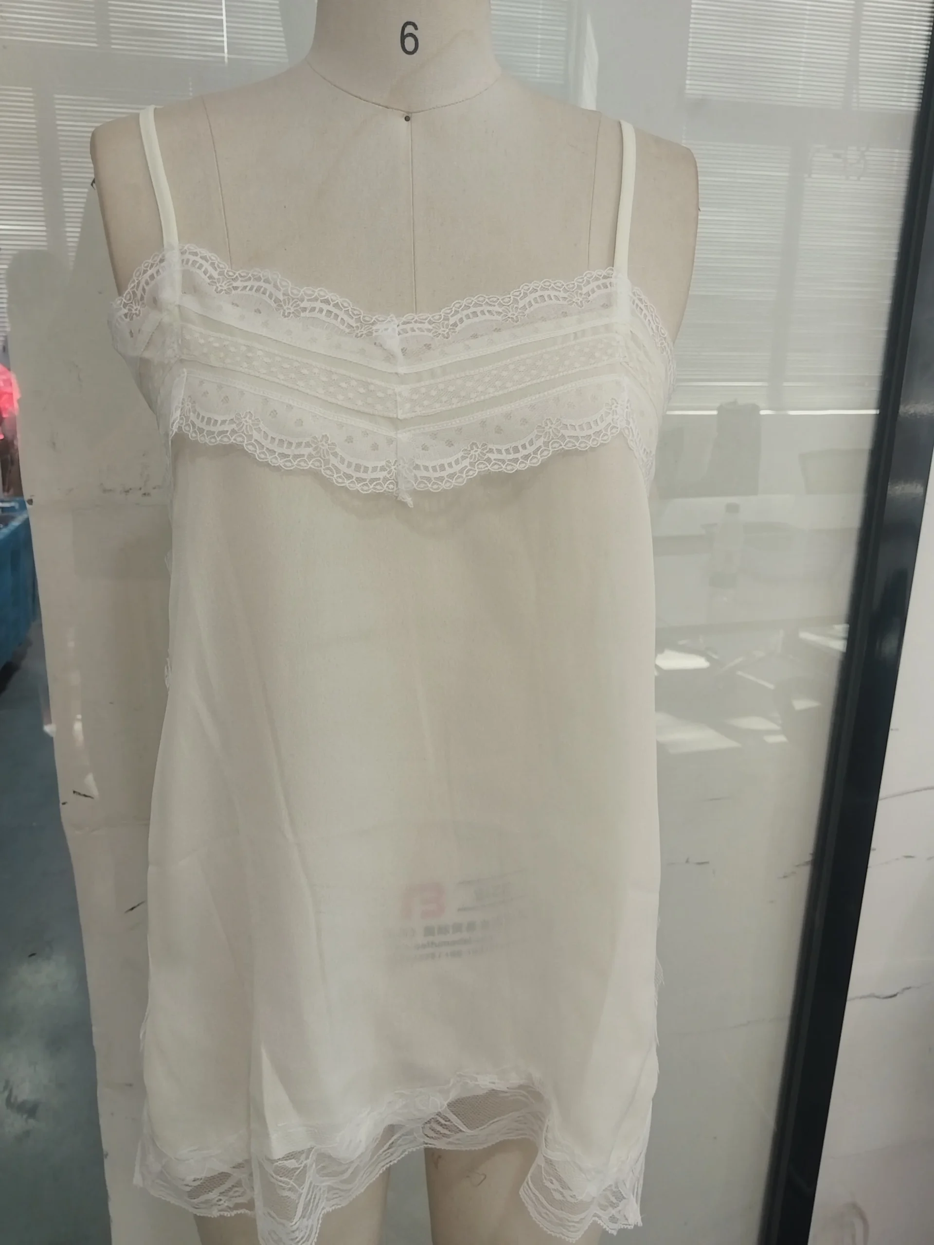 Women Lace Patchwork Knitted Pullover - Image 7