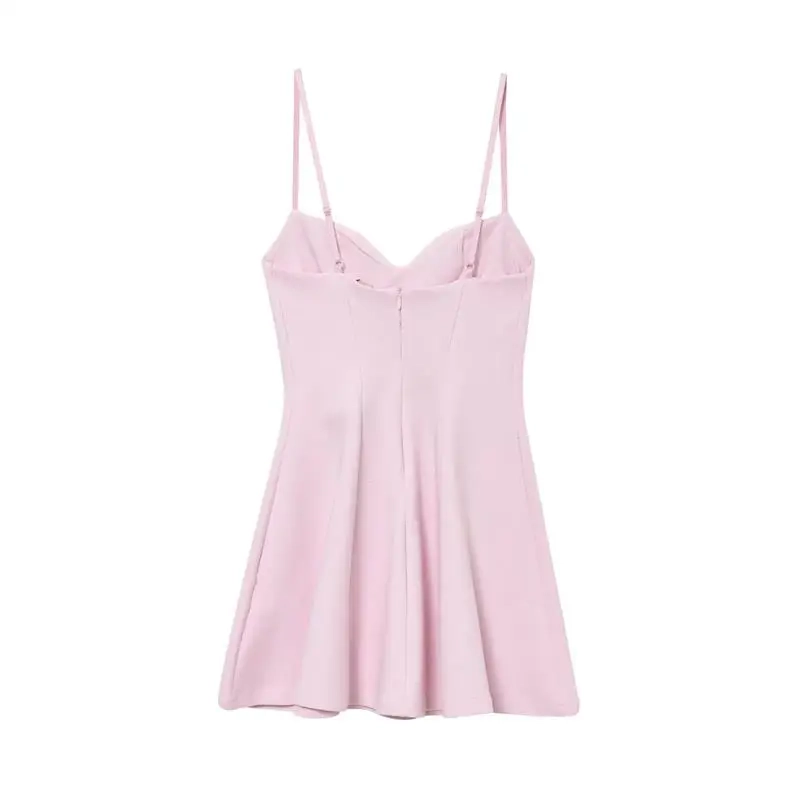 Dresses Summer Women's 2026 New Chic Slim Tube Top Elegant Mini Camisole Women's Dress - Image 5